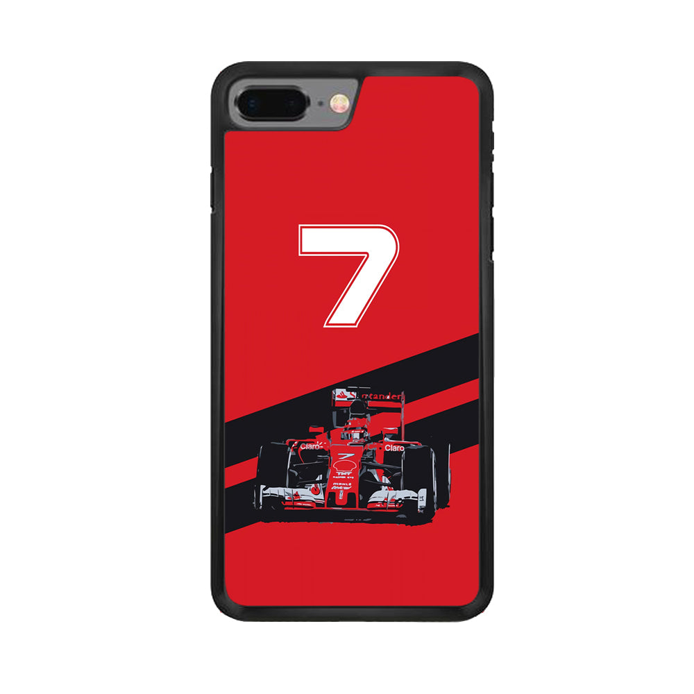 F1 Number Seven iPhone 8 Plus Case