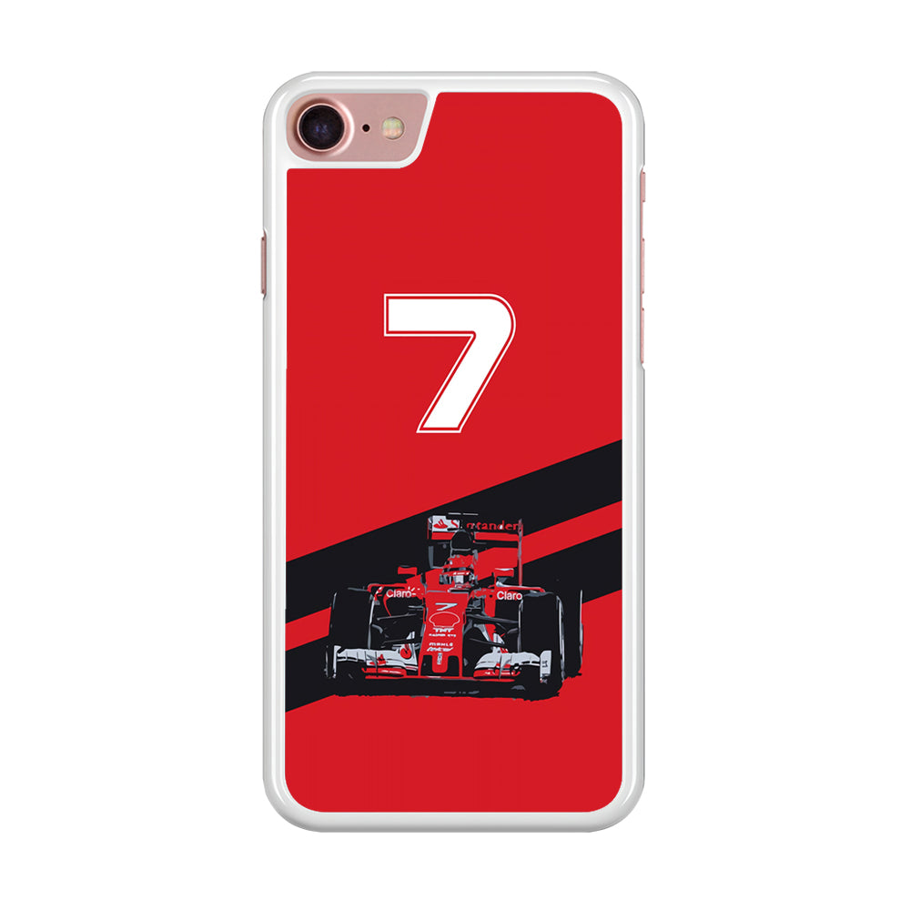 F1 Number Seven1 iPhone 8 Case