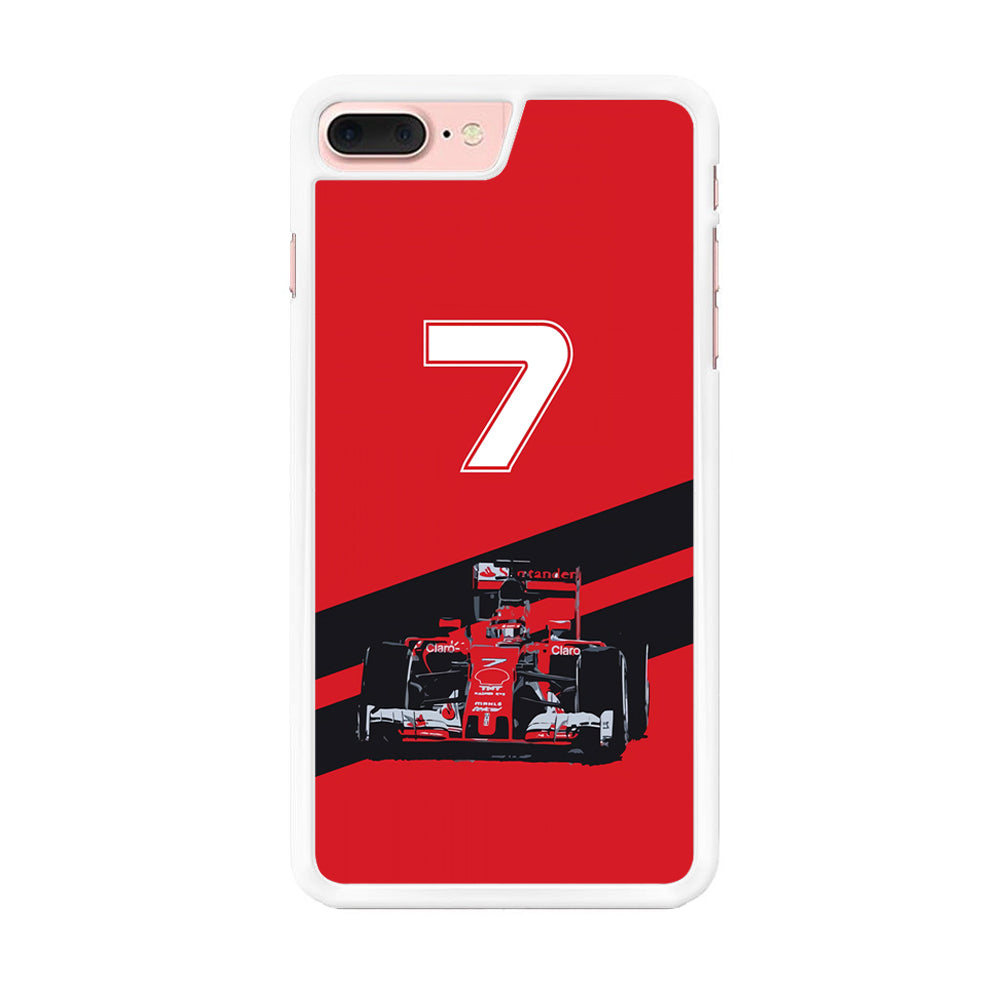 F1 Number Seven iPhone 8 Plus Case