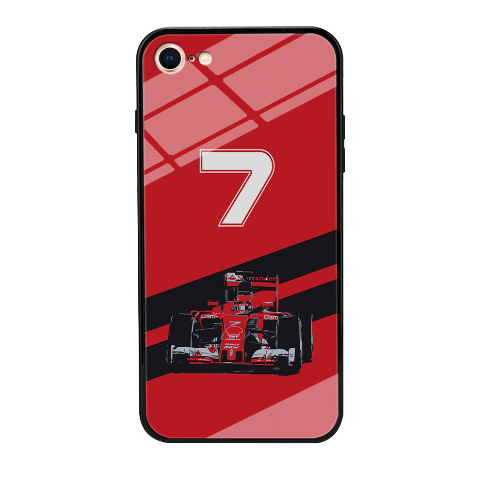 F1 Number Seven1 iPhone 8 Case