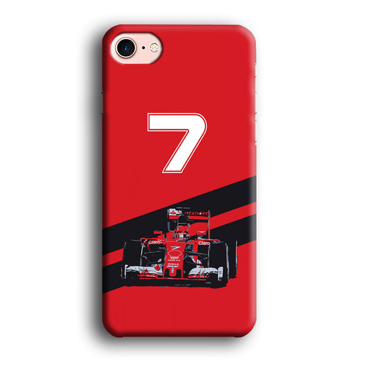 F1 Number Seven1 iPhone 8 Case