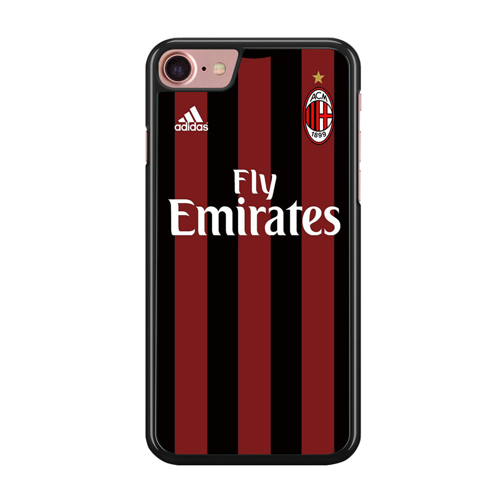 FB AC Milan Jersey iPhone 8 Case