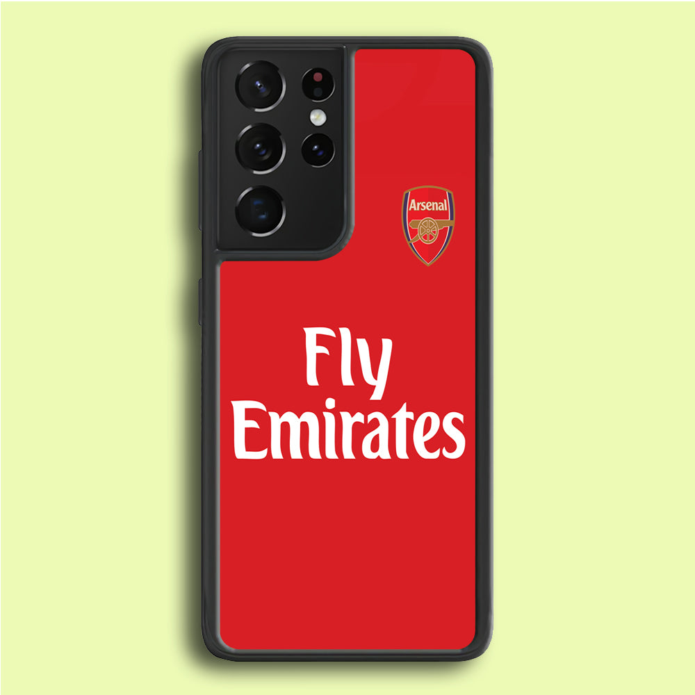 FB Arsenal Jersey Samsung Galaxy S21 Ultra Case