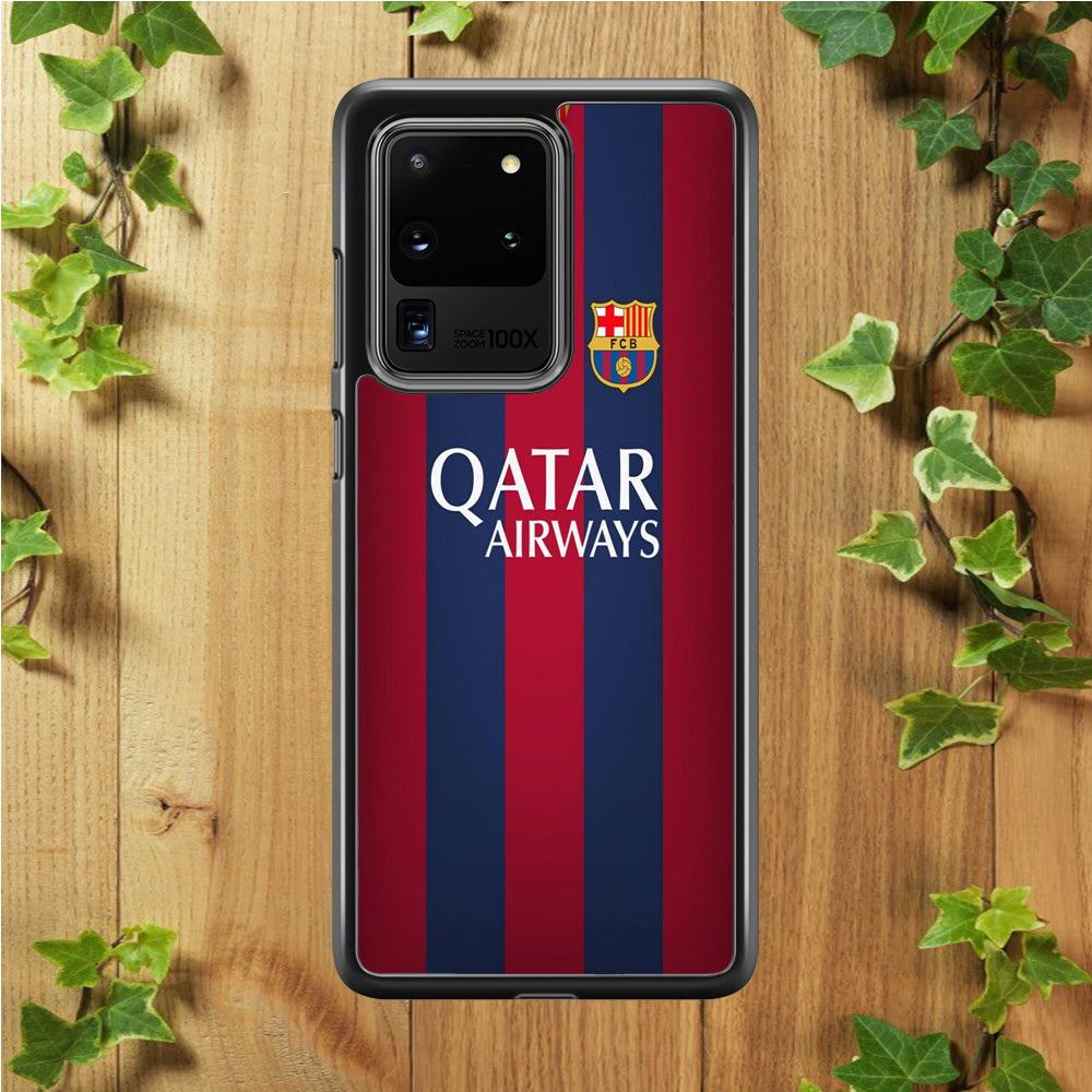 FB Barcelona Jersey Samsung Galaxy S20 Ultra Case