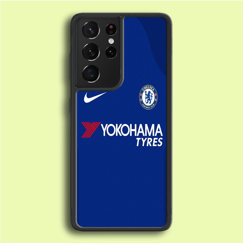 FB Chelsea Jersey Samsung Galaxy S21 Ultra Case