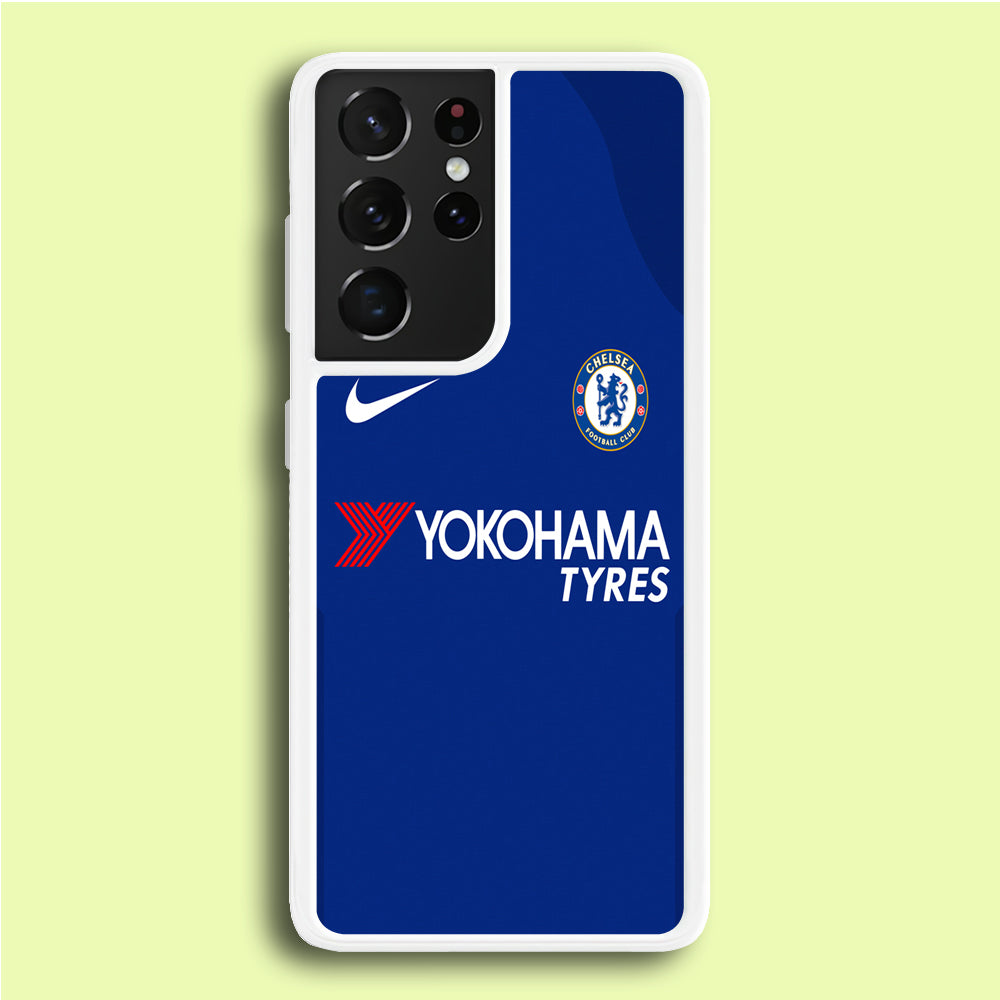 FB Chelsea Jersey Samsung Galaxy S21 Ultra Case