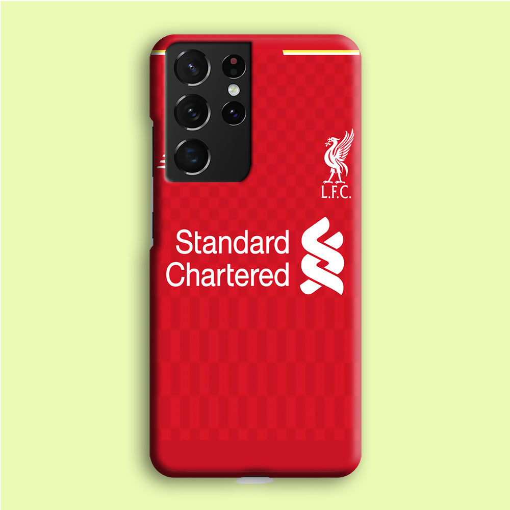 FB Liverpool Jersey Samsung Galaxy S21 Ultra Case