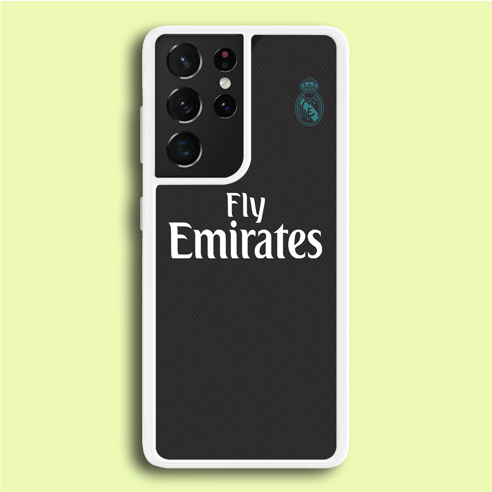 FB Real Madrid Jersey Samsung Galaxy S21 Ultra Case