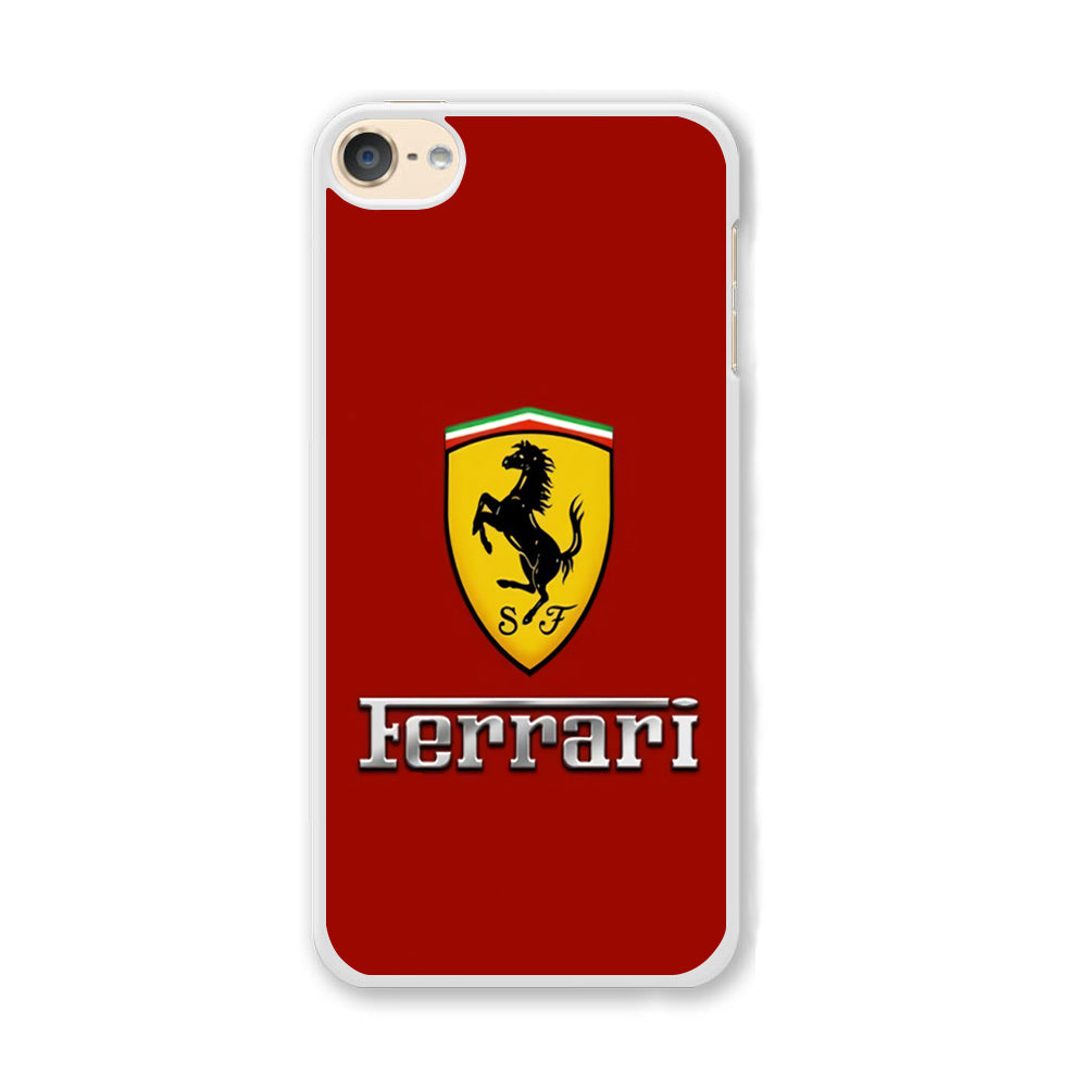 Ferrari Logo Red 001 iPod Touch 6 Case