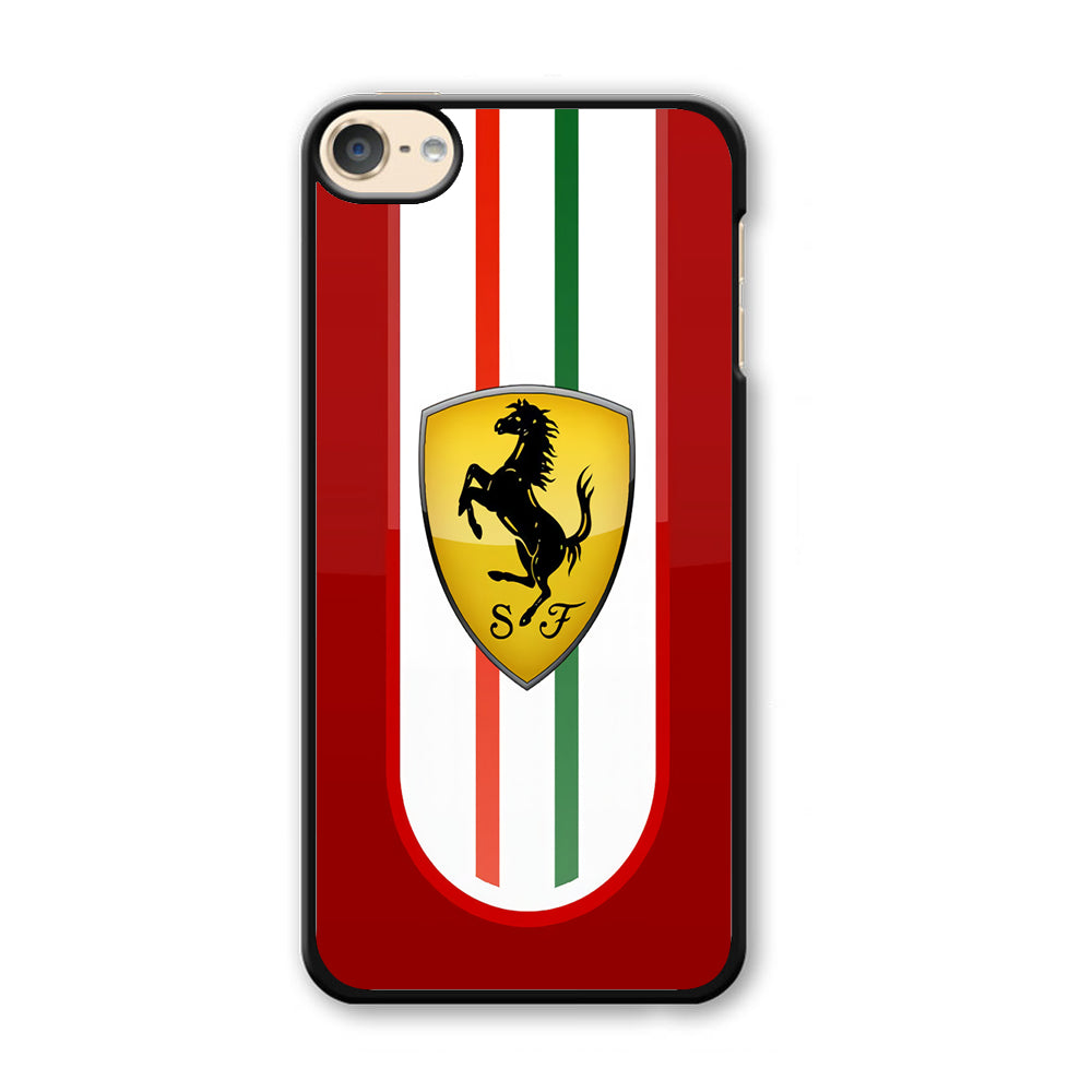 Ferrari Logo Red 002 iPod Touch 6 Case