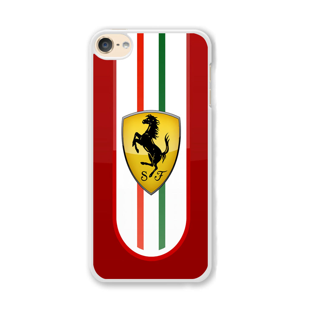 Ferrari Logo Red 002 iPod Touch 6 Case