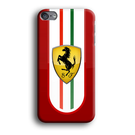 Ferrari Logo Red 002 iPod Touch 6 Case