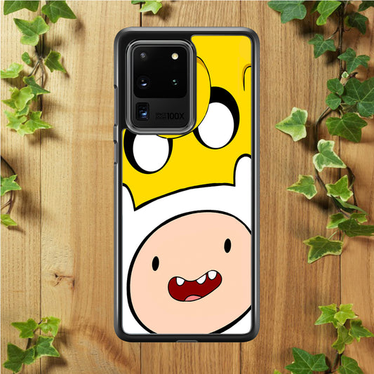 Finn and Jake Adventure Time Samsung Galaxy S20 Ultra Case