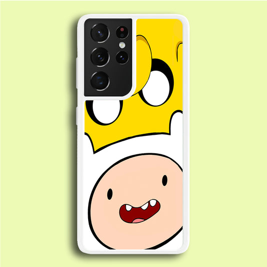 Finn and Jake Adventure Time Samsung Galaxy S21 Ultra Case