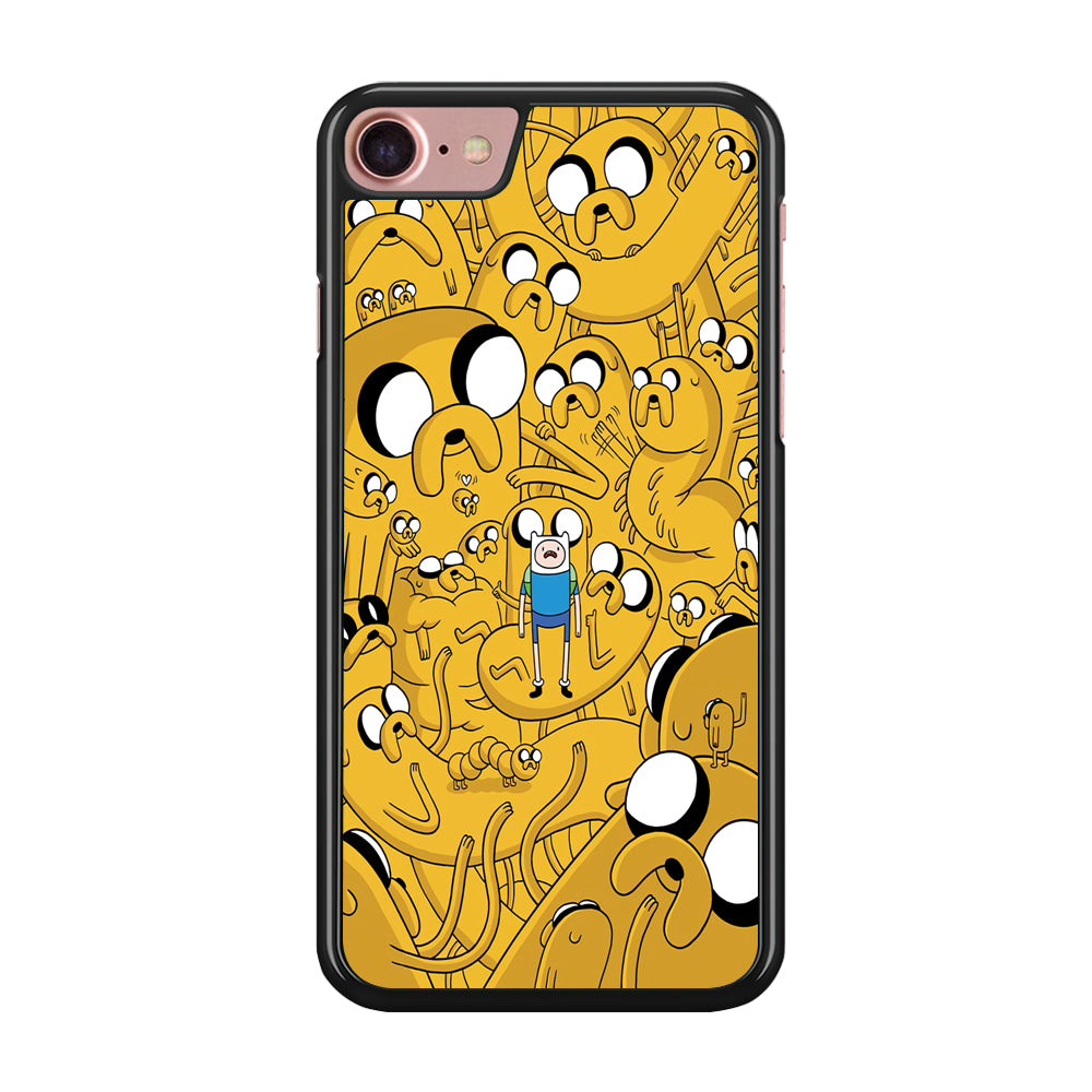 Finn and Jake Doodle iPhone 8 Case