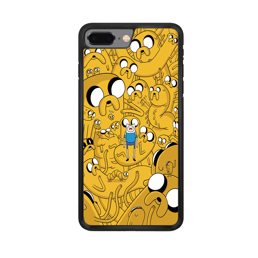 Finn and Jake Doodle iPhone 8 Plus Case