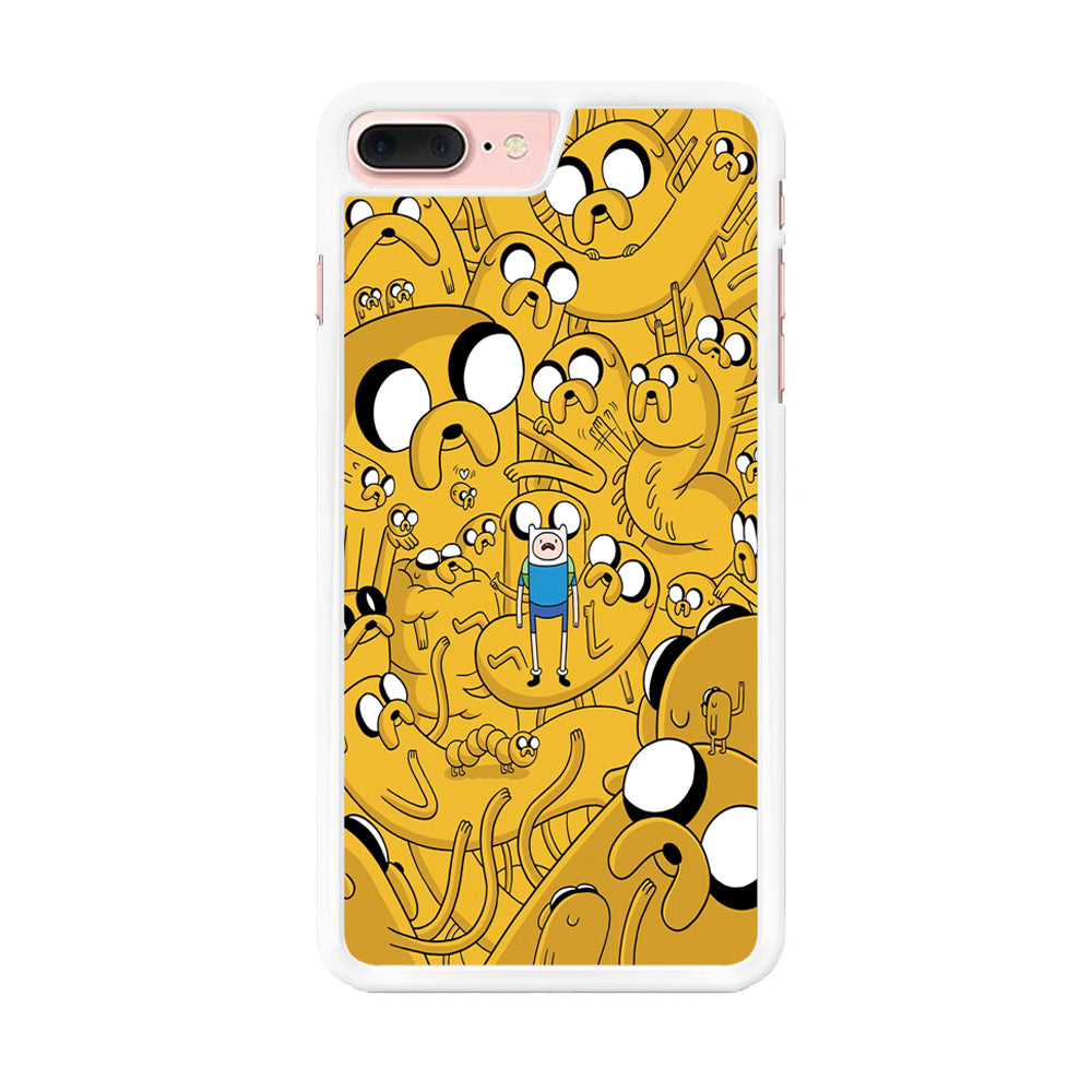 Finn and Jake Doodle iPhone 8 Plus Case