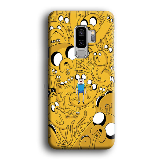 Finn and Jake Doodle Samsung Galaxy S9 Plus Case