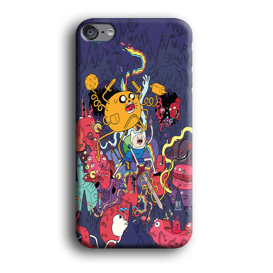 Finn and Jake Fights Monsters iPod Touch 6 Case