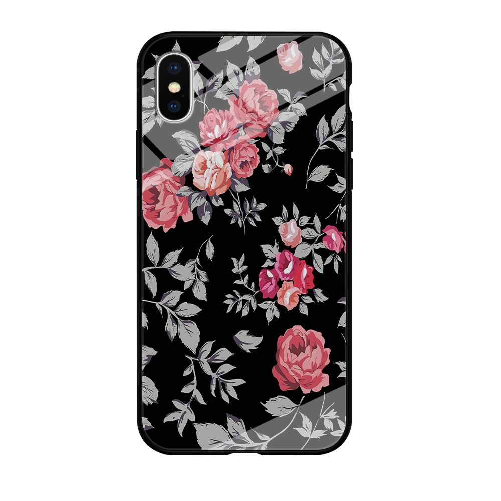 Flower Pattern 004 iPhone Xs Max Case