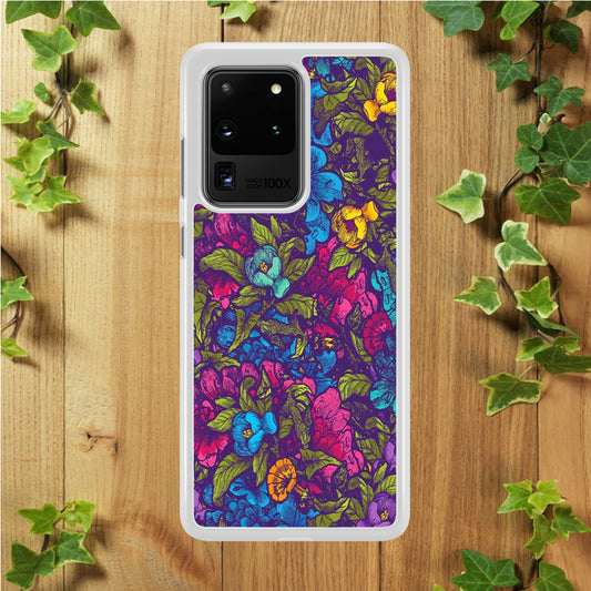 Flower Pattern 005 Samsung Galaxy S20 Ultra Case