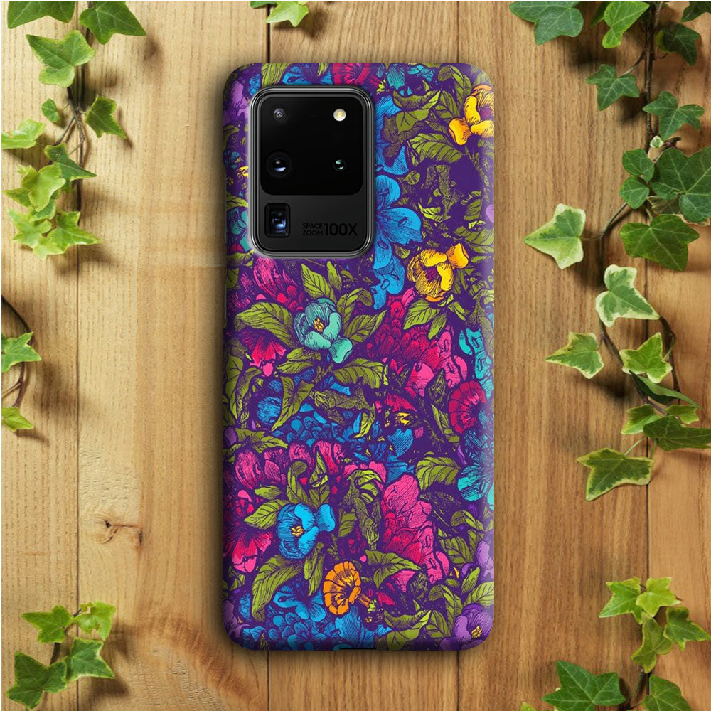 Flower Pattern 005 Samsung Galaxy S20 Ultra Case