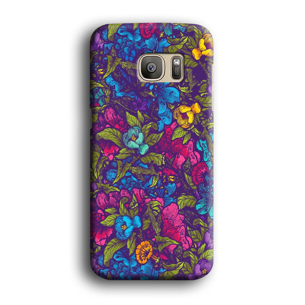 Flower Pattern 005 Samsung Galaxy S7 Case