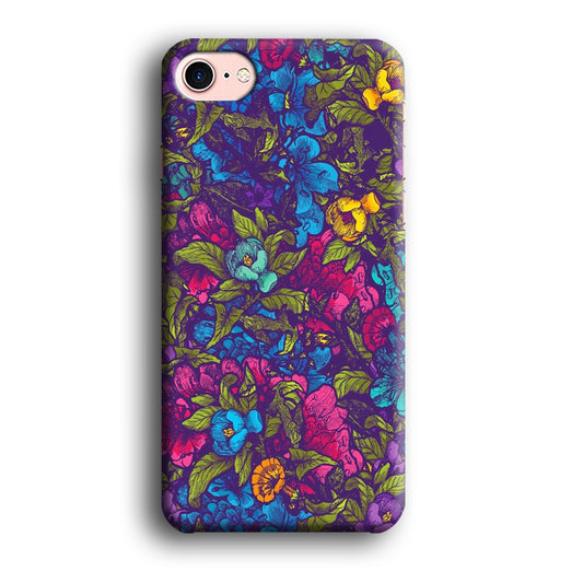 Flower Pattern 005 iPhone 8 Case