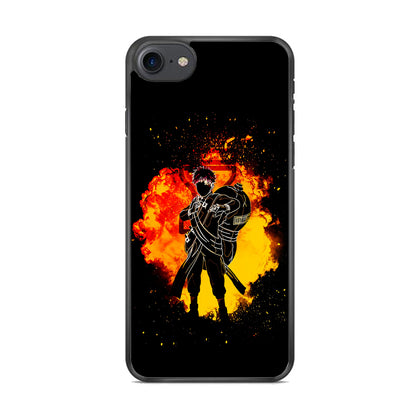 Gaara Silhouette iPhone 8 Case