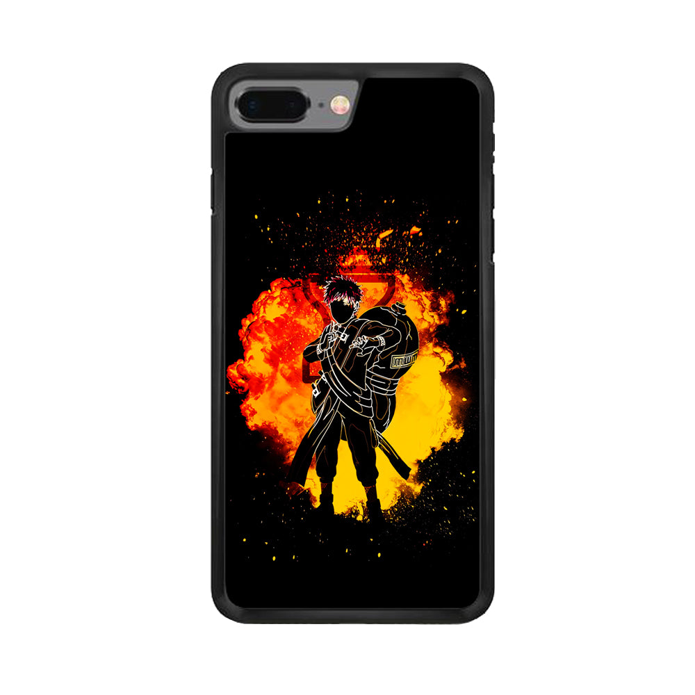 Gaara Silhouette iPhone 8 Plus Case