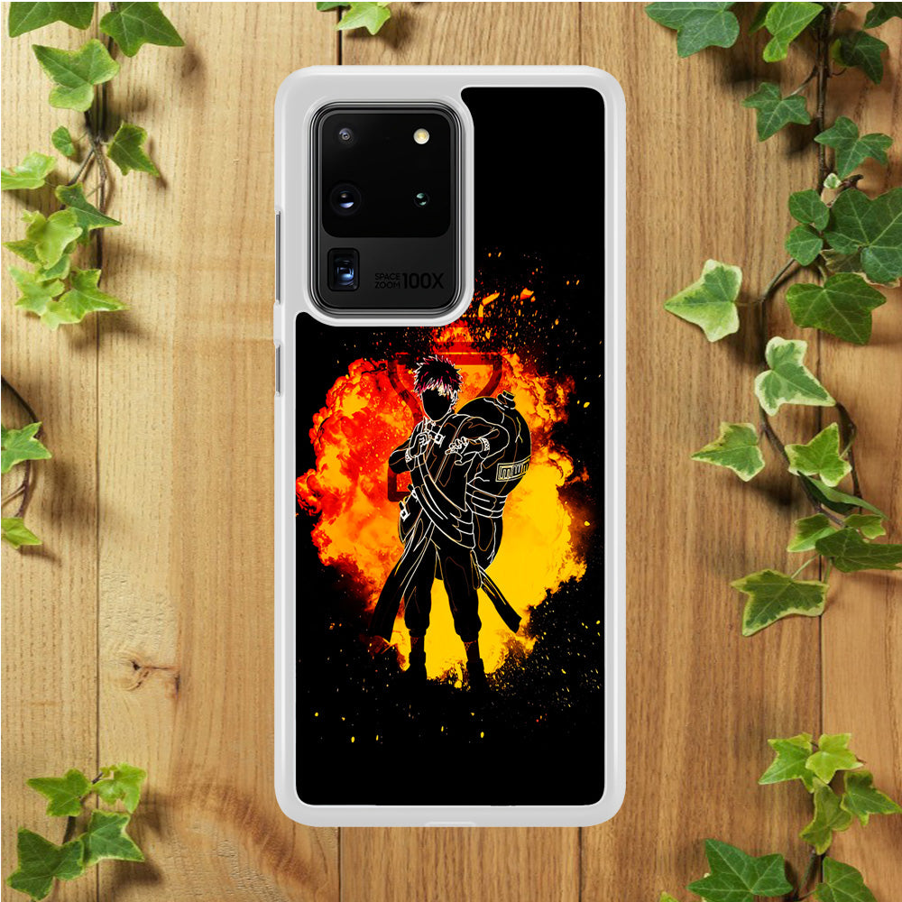 Gaara Silhouette Samsung Galaxy S20 Ultra Case