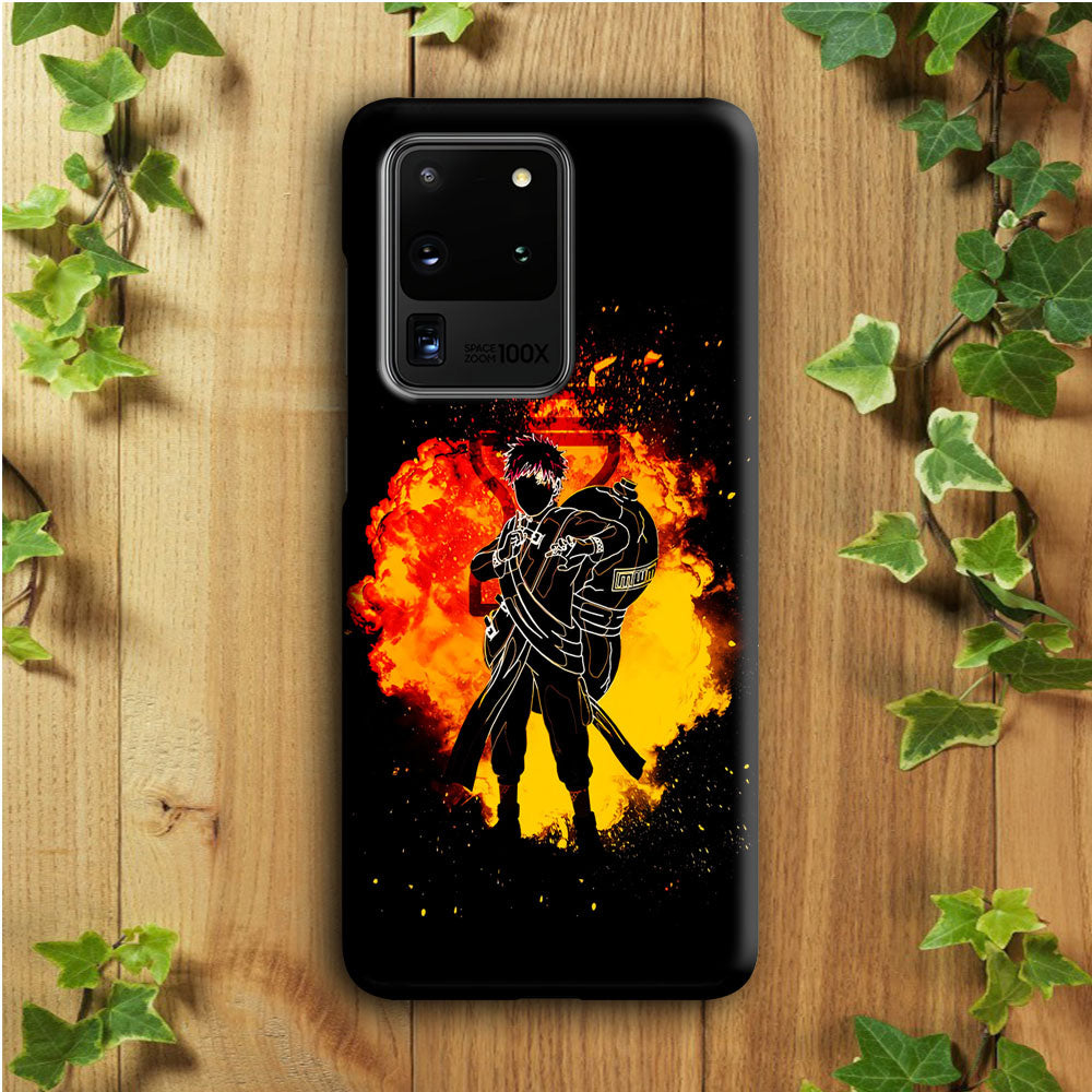 Gaara Silhouette Samsung Galaxy S20 Ultra Case