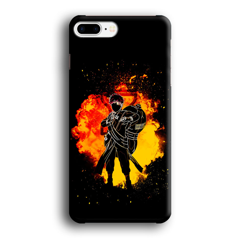 Gaara Silhouette iPhone 8 Plus Case