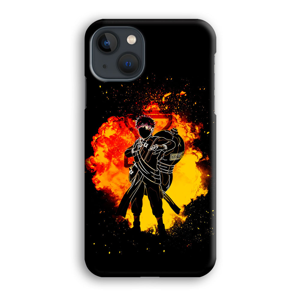 Gaara Silhouette iPhone 13 Case