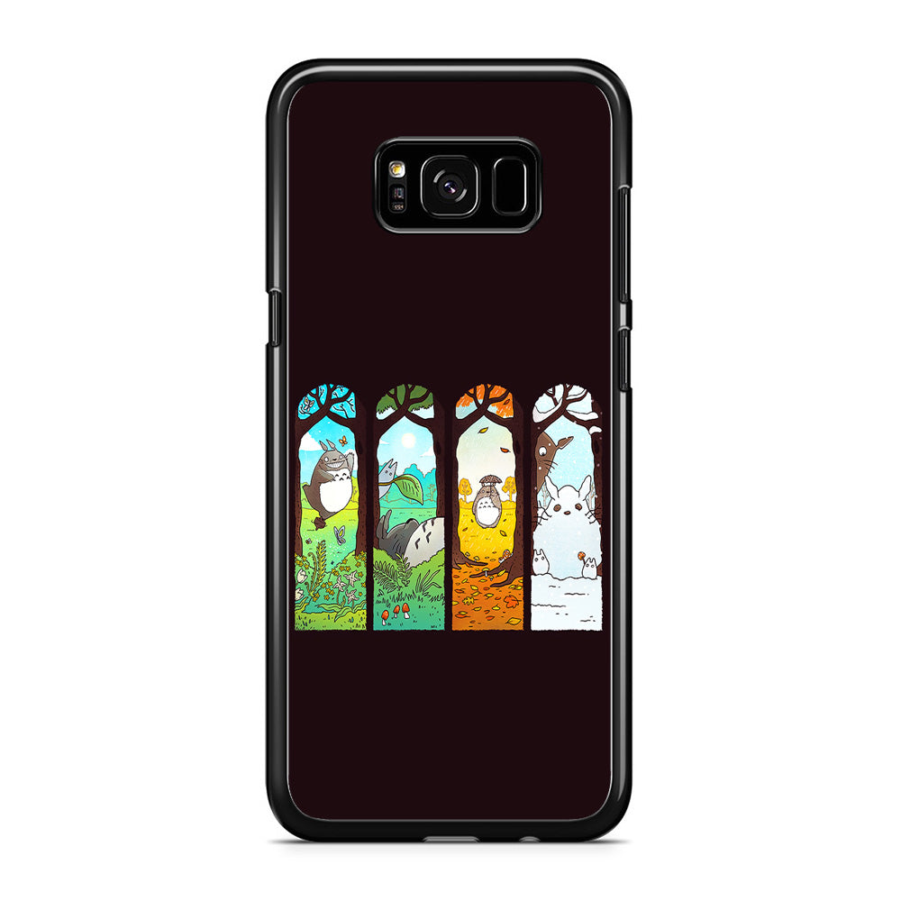 Ghibli Elemental Charms Brown Samsung Galaxy S8 Plus Case