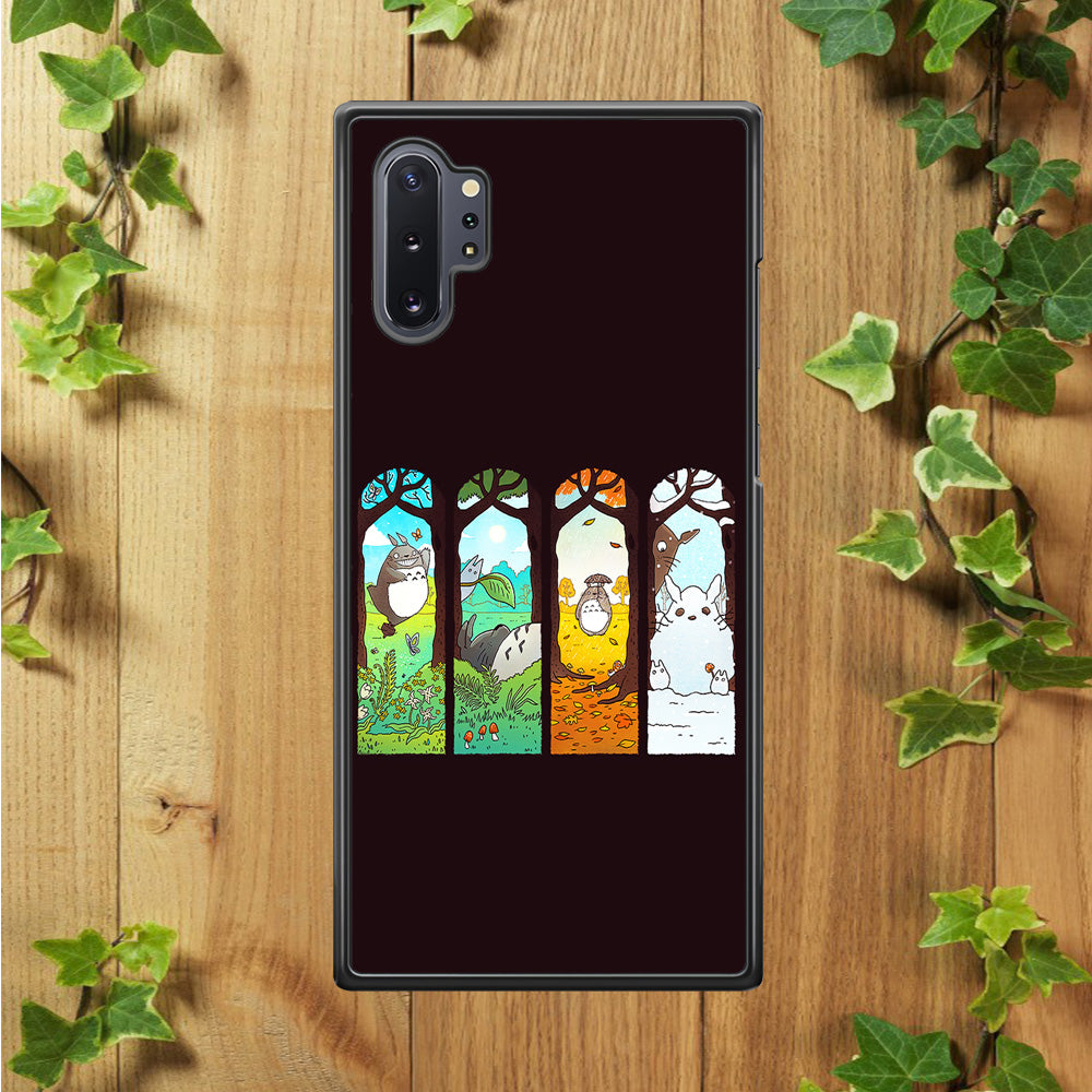 Ghibli Elemental Charms Brown Samsung Galaxy Note 10 Plus Case