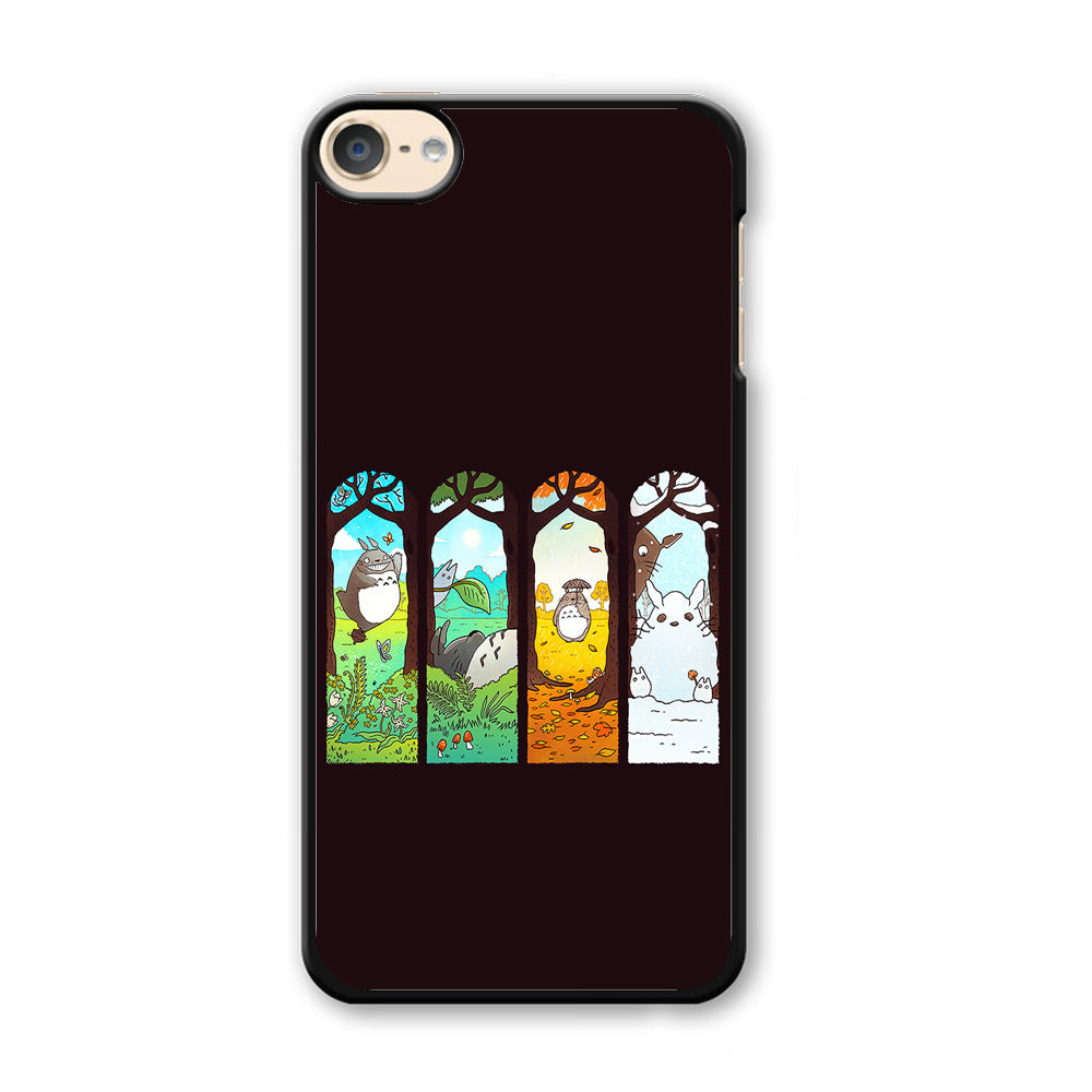 Ghibli Elemental Charms Brown iPod Touch 6 Case