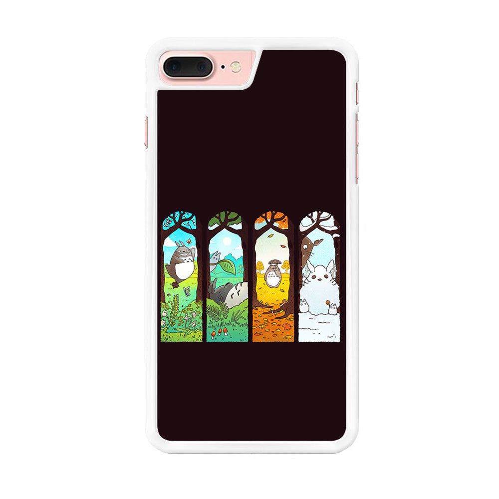 Ghibli Elemental Charms Brown iPhone 7 Plus Case