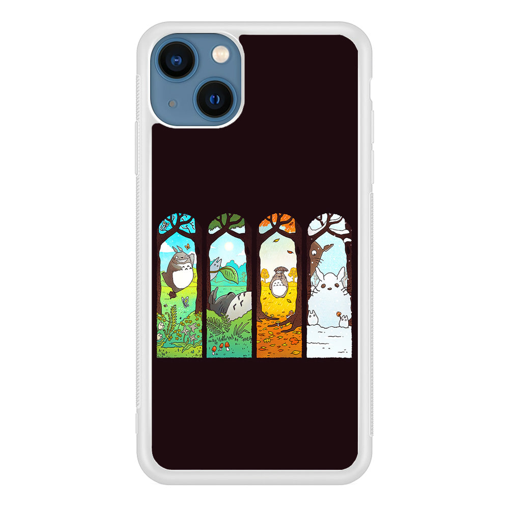 Ghibli Elemental Charms Brown iPhone 13 Pro Case