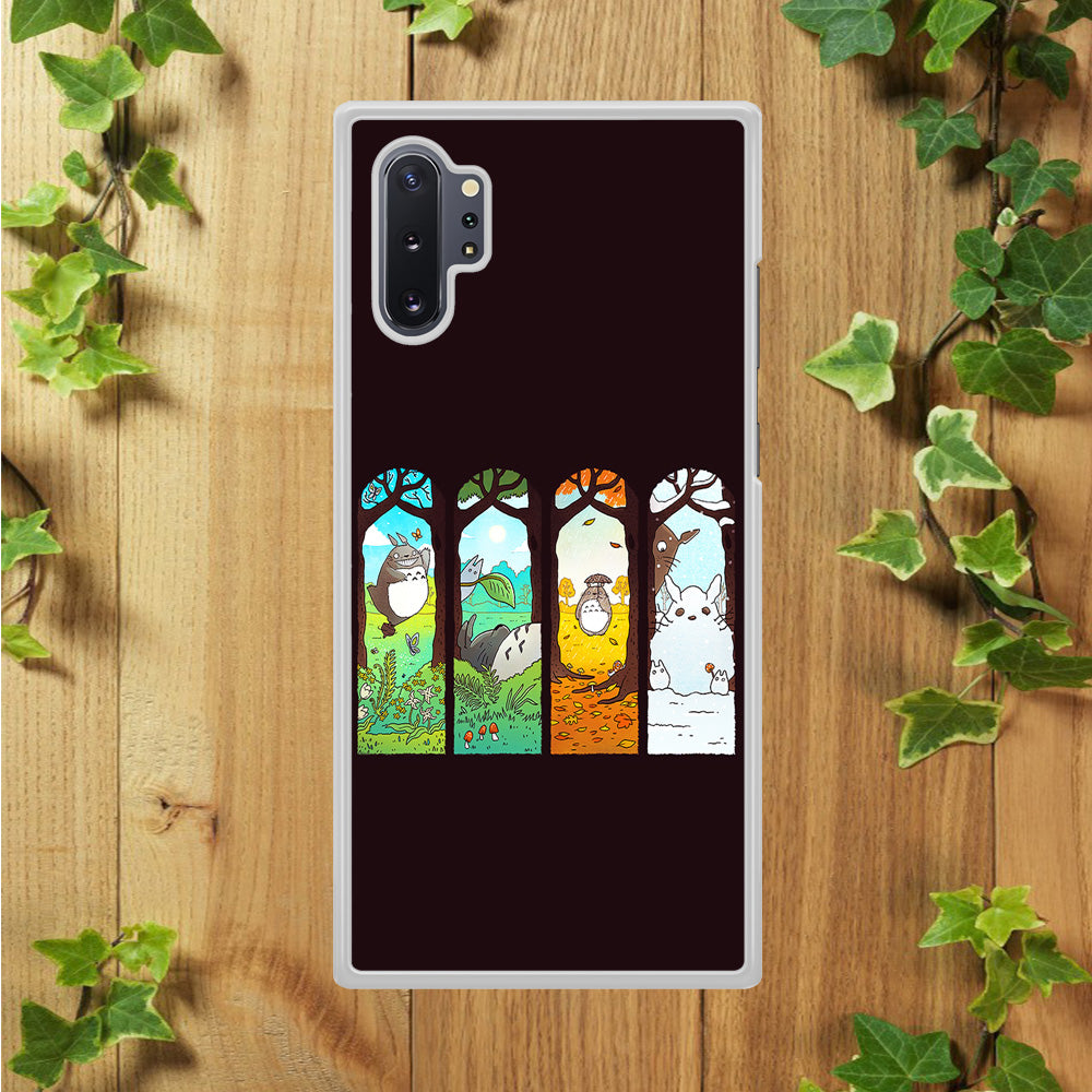 Ghibli Elemental Charms Brown Samsung Galaxy Note 10 Plus Case