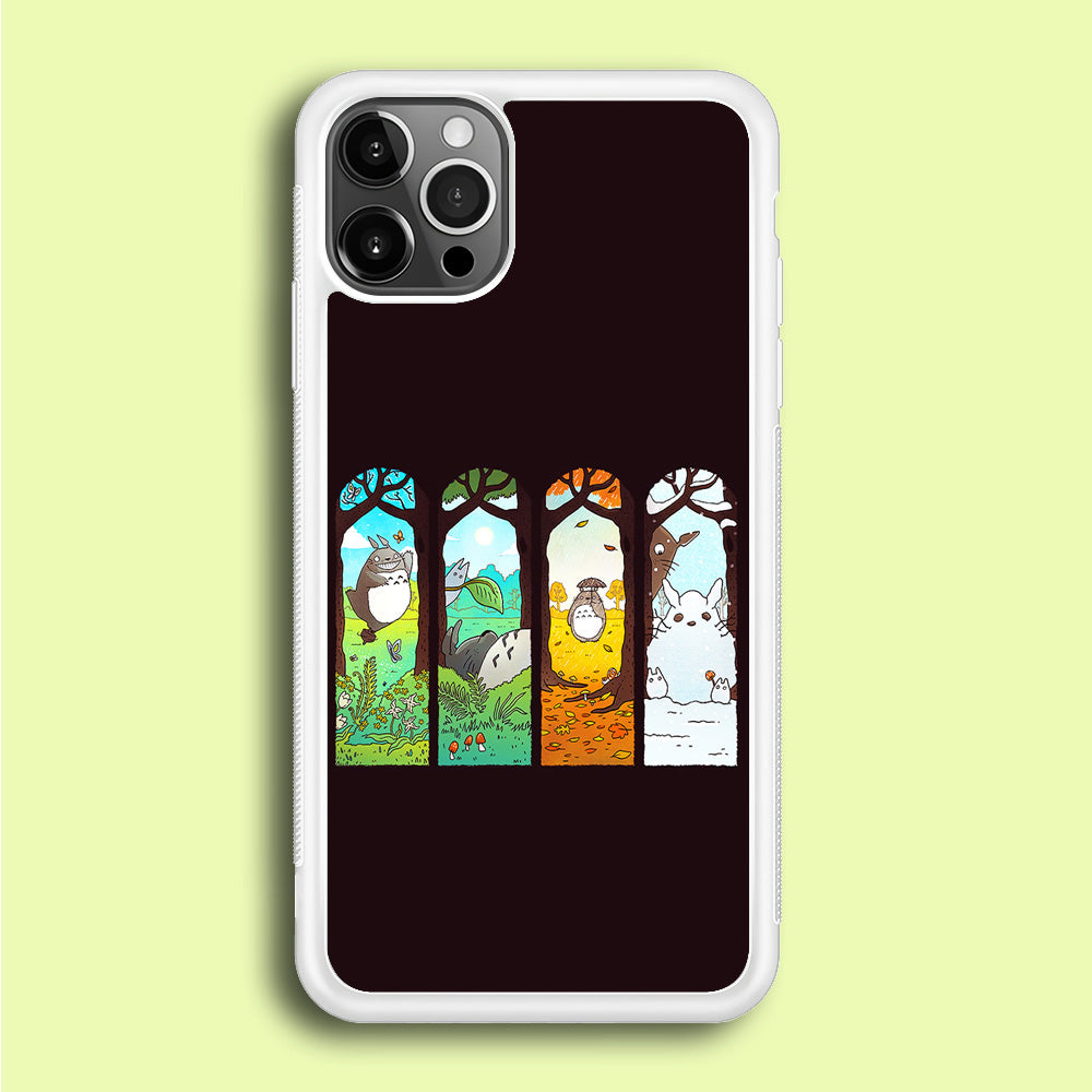 Ghibli Elemental Charms Brown iPhone 12 Pro Max Case