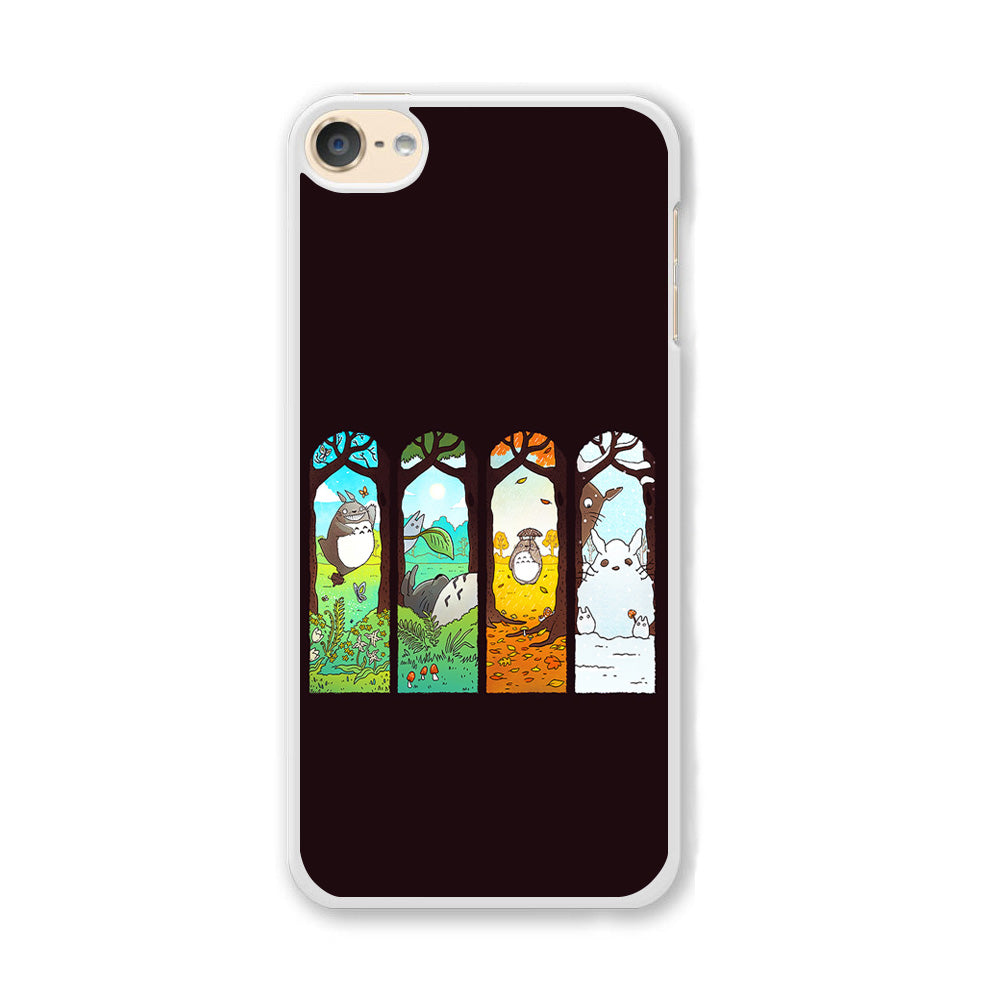 Ghibli Elemental Charms Brown iPod Touch 6 Case