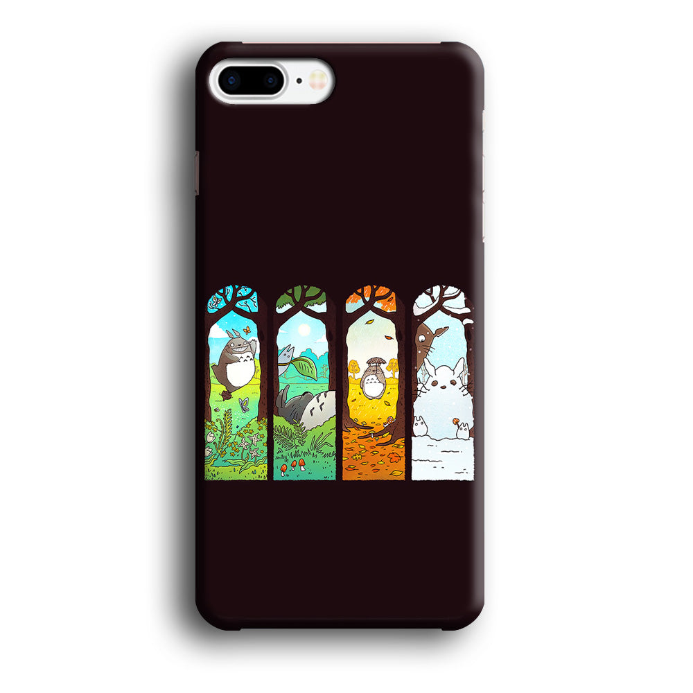 Ghibli Elemental Charms Brown iPhone 7 Plus Case