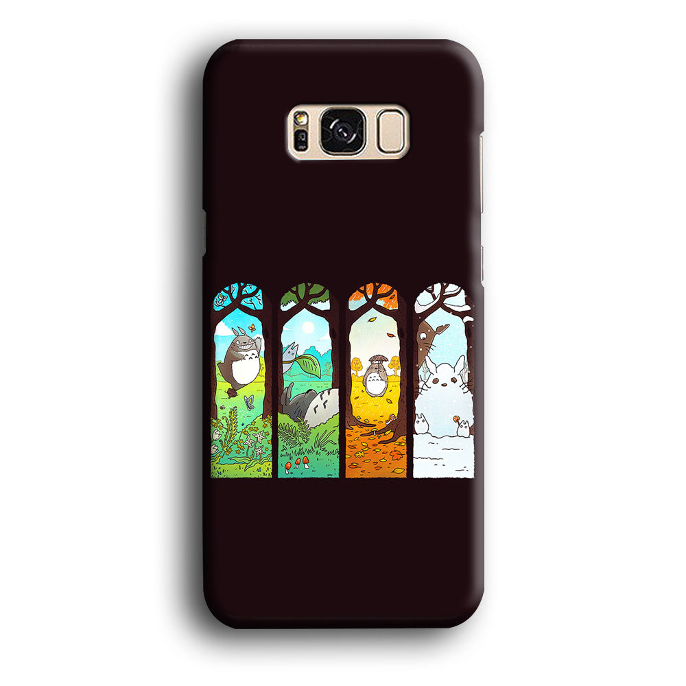 Ghibli Elemental Charms Brown Samsung Galaxy S8 Plus Case