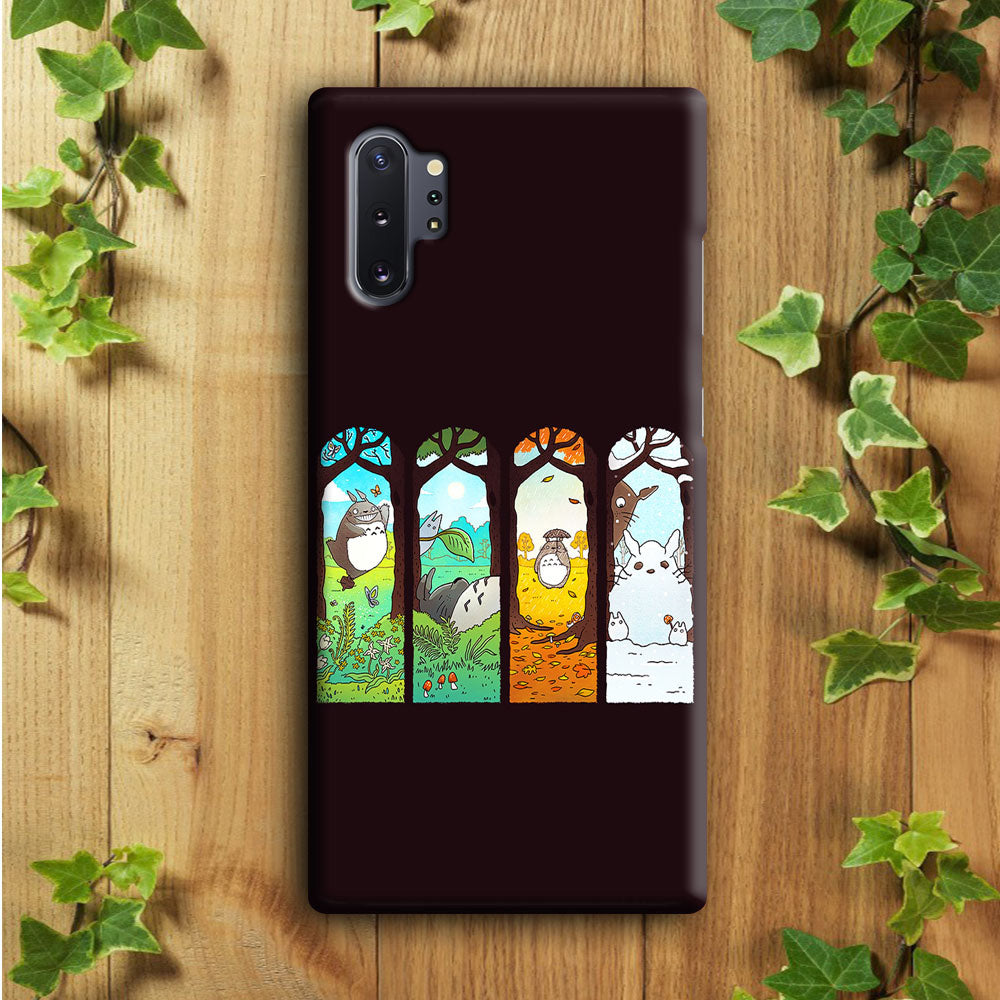 Ghibli Elemental Charms Brown Samsung Galaxy Note 10 Plus Case