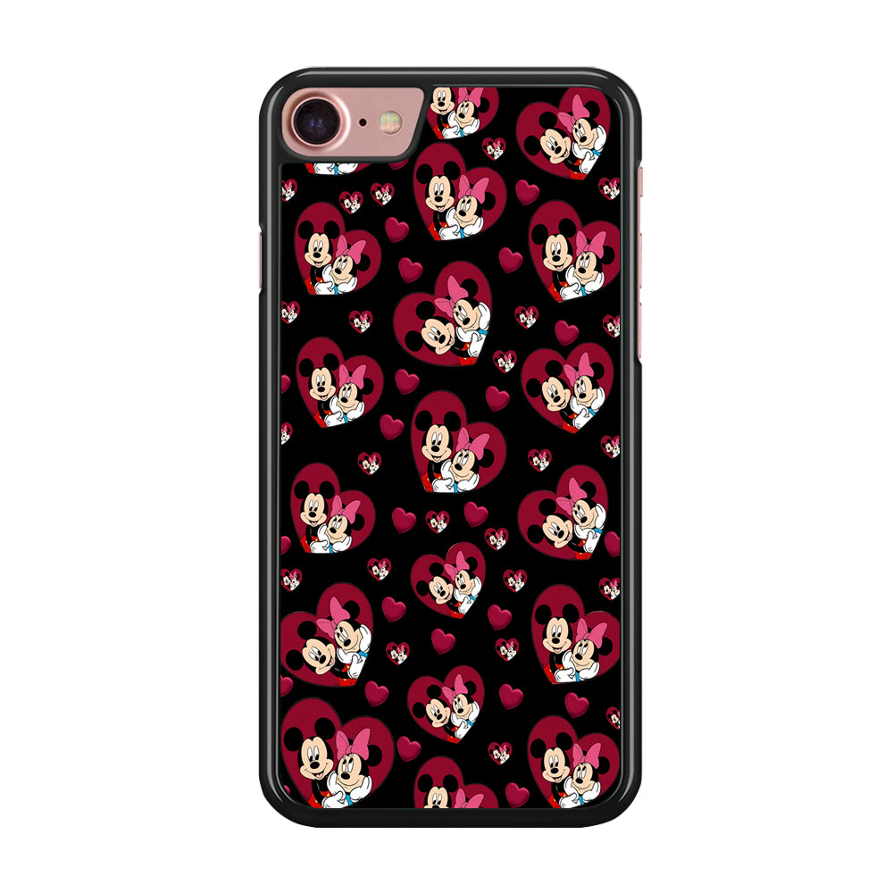 Girly Mickey Mouse Couple iPhone 8 Case