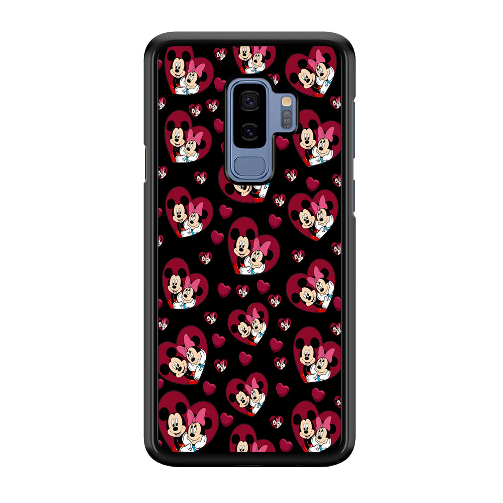 Girly Mickey Mouse Couple Samsung Galaxy S9 Plus Case