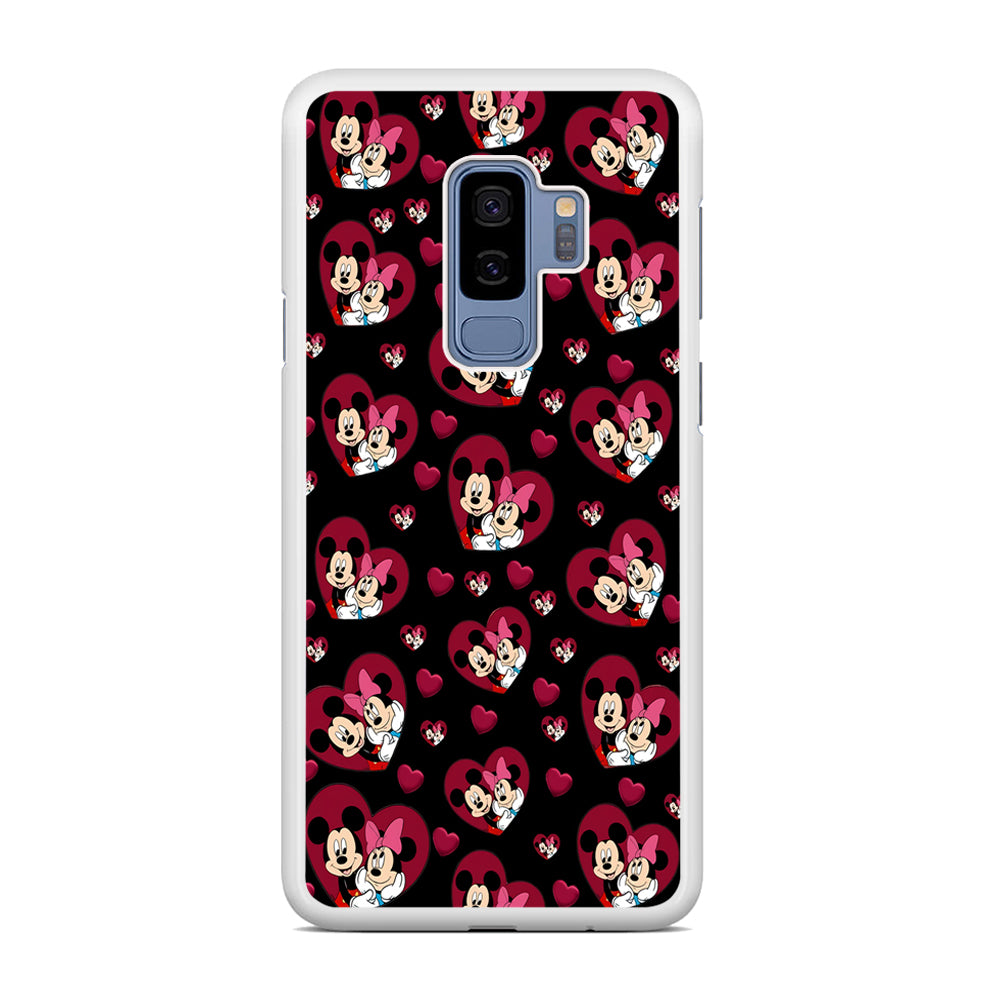 Girly Mickey Mouse Couple Samsung Galaxy S9 Plus Case