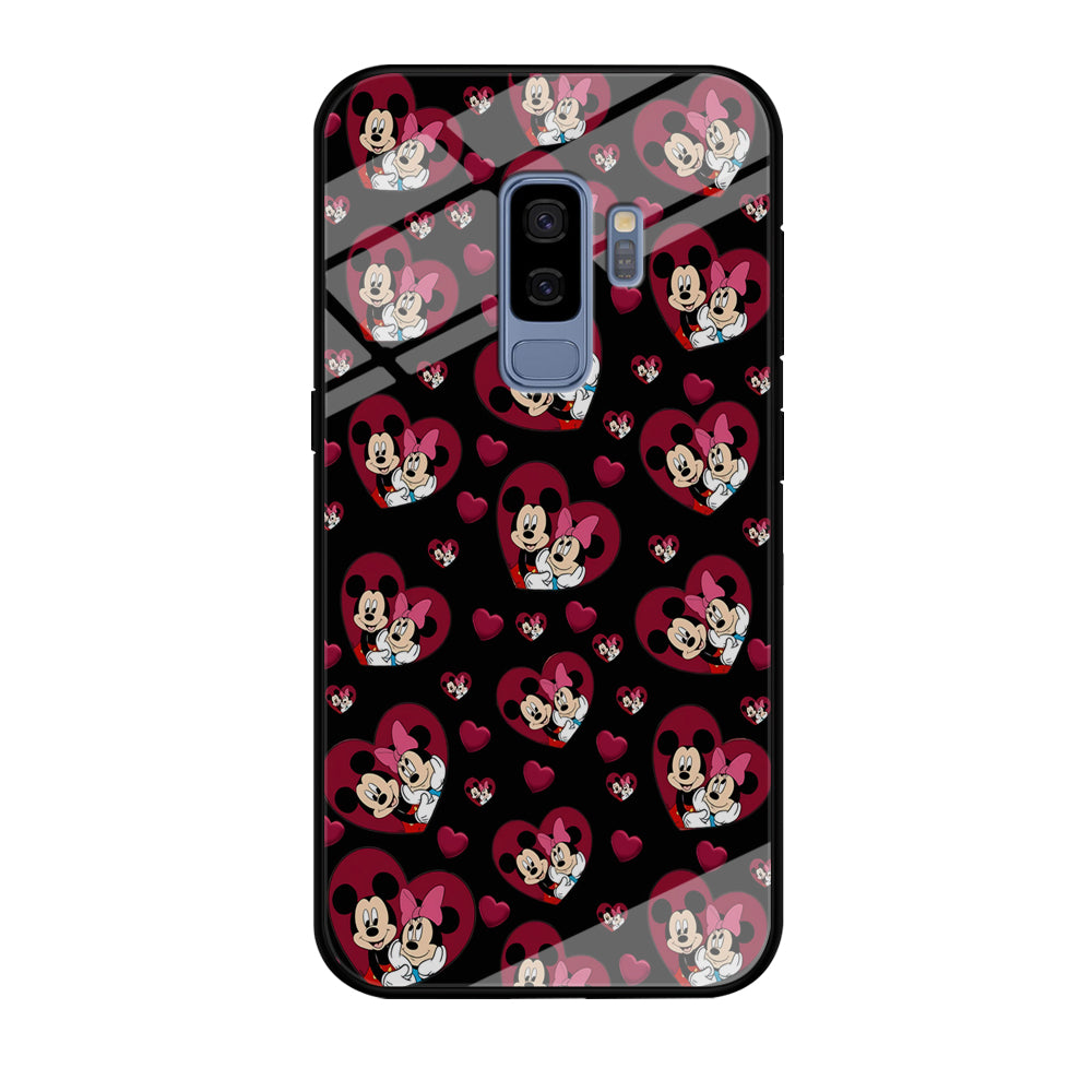 Girly Mickey Mouse Couple Samsung Galaxy S9 Plus Case