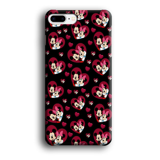 Girly Mickey Mouse Couple iPhone 8 Plus Case